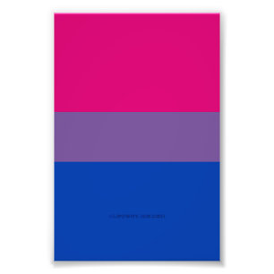 Foto SlipperyJoe's artístico do Orgulho Bissexual Flag