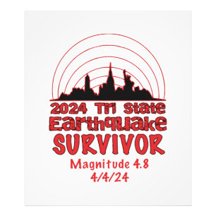 Foto Sobrevivi ao Terremoto de NYC Quake Tri State 2024