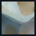 Foto Soft Horizon Abstract Art<br><div class="desc">This artwork features a soothing blend of soft blues, warm beige, gentle whites, and earthy browns, flowing together in a smooth, organic composition. Its abstract nature invites personal interpretation, making it a versatile piece that complements modern, minimalist, Scandinavian, and contemporary spaces. The gentle gradients and fluid shapes create a calming...</div>