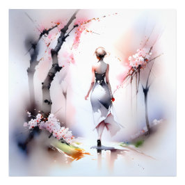 Foto Solitário Andando