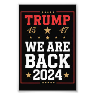 Foto Somos o Trump EUA, vencedor das eleições de bandei