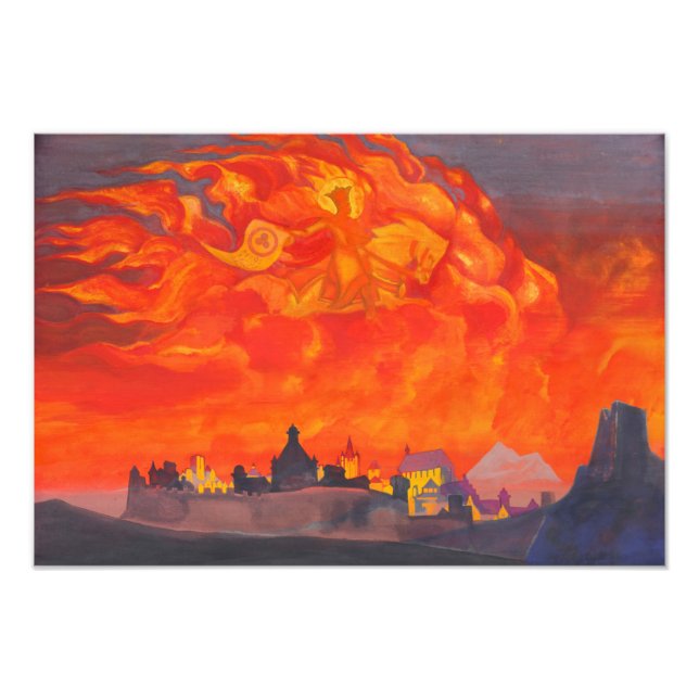 Foto Sophia, a sabedoria do poderoso de Roerich (Frente)