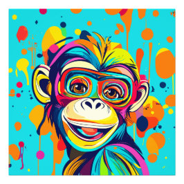 Foto Sorriso de macaco