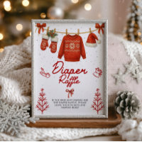 Sorteio de fraldas Sinal do Papai Noel de Inverno