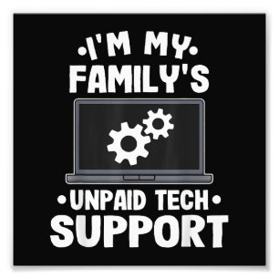 Foto Sou o computador engraçado do suporte técnico não