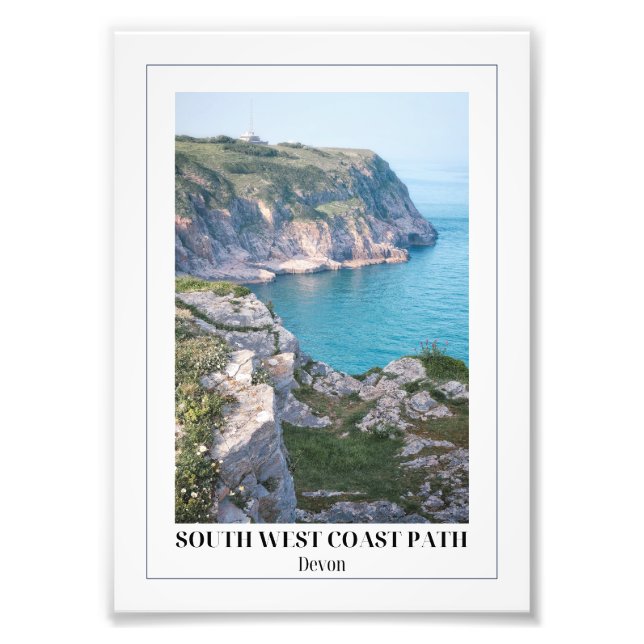 Foto South West Coast Path, Brixham, Cornwall (Frente)