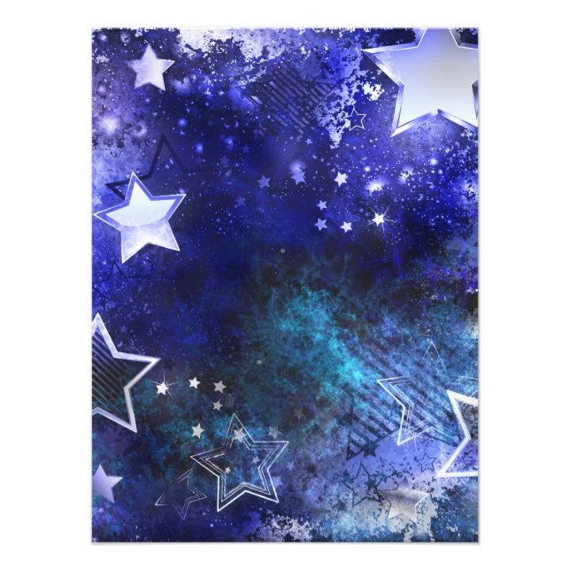 Foto Space Background with Stars (Frente)
