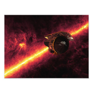 Foto Spitzer visto contra o céu infravermelho 2