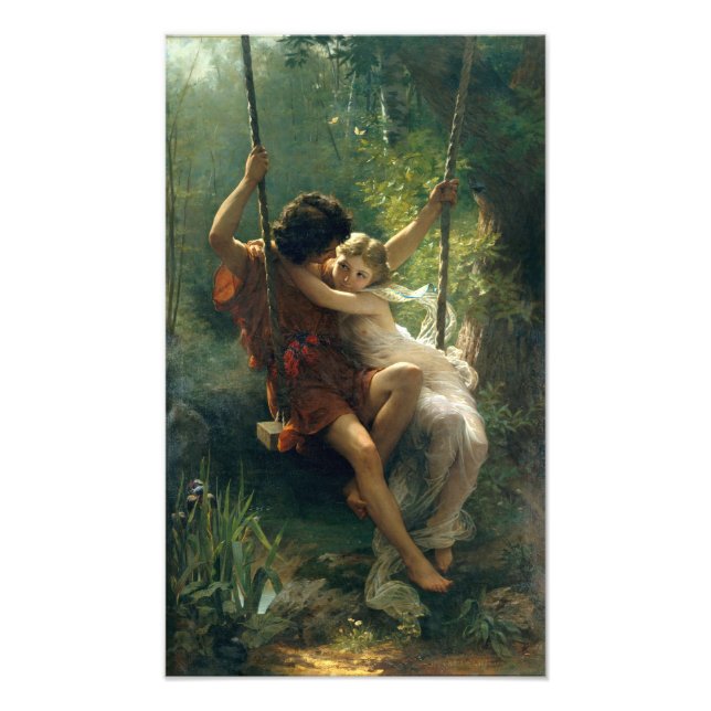Foto Springtime por Pierre Auguste Cot (Frente)
