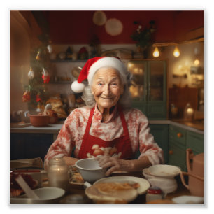 Foto Sra. Papais noeis Baking Cake