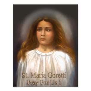 Foto St. Maria Goretti, mártir para a pureza,