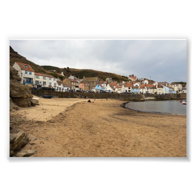 Foto Staithes Harbour Beach and Village Front (Frente)