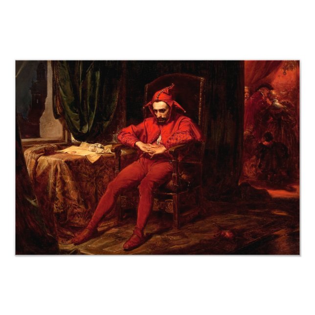 Foto Stanczyk durante uma Bola no Tribunal da Rainha Bo (Frente)