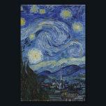 Foto Starry Night Van Gogh<br><div class="desc">O óleo de pintura da Noite Estrelada na canvas de Vincent van Gogh,  1889. Atualmente localizado no Museu de Arte Moderna.</div>