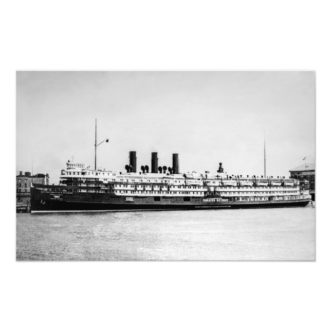 Foto Steamship Greater Detroit dos Lagos excelentes (Frente)