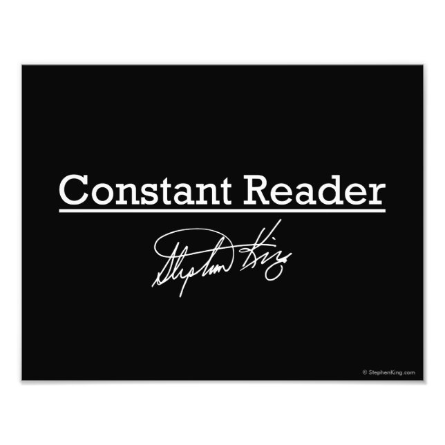 Foto Stephen King, Constant Reader (Frente)