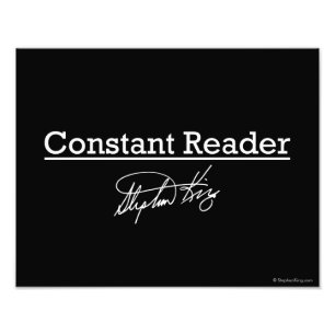 Foto Stephen King, Leitor Constante