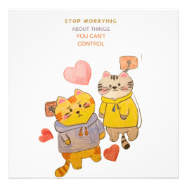 Foto stop worrying about things you can't control