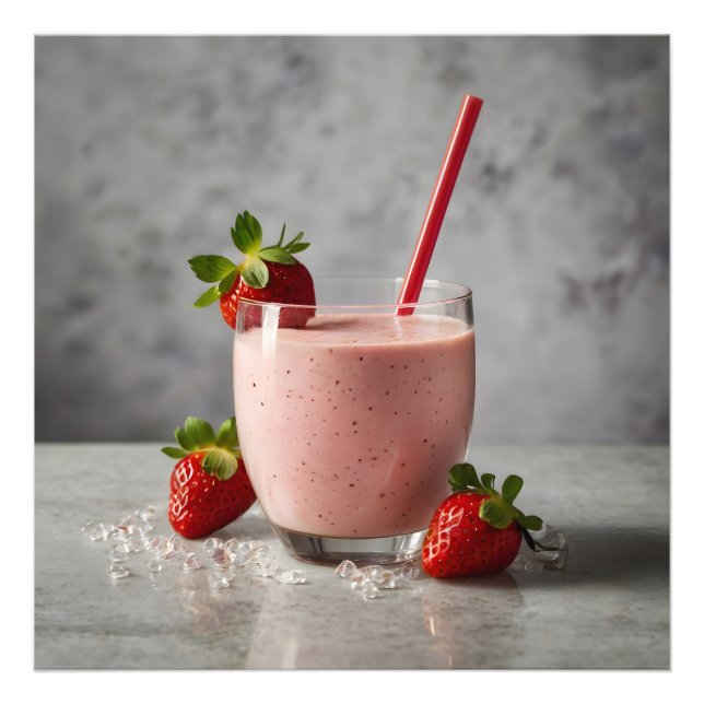 Foto Strawberry Smoothie (Frente)