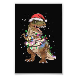 Foto Suéter De Natal Dinossauro T-rex Árvore De Natal D