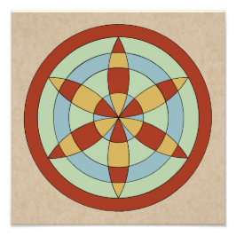 Foto Suffolk Hexafoil (Daisy Wheel)