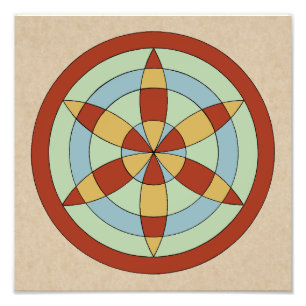 Foto Suffolk Hexafoil (Daisy Wheel)