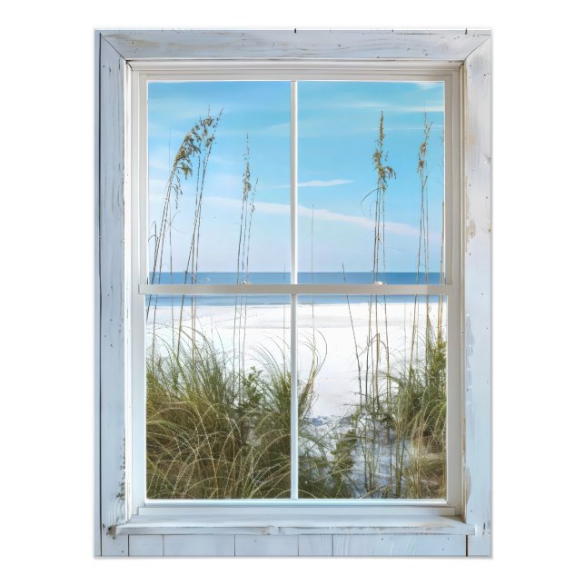 Foto Summer on Beach Window View (Frente)