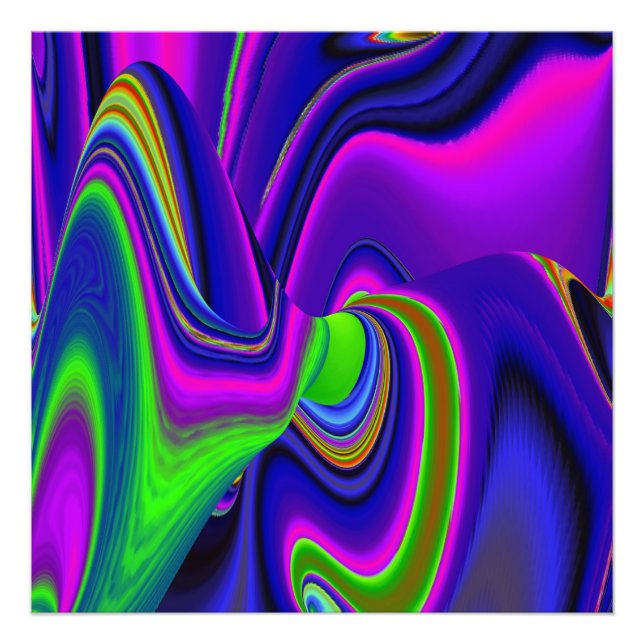 Foto Summerrainbow, Abstrato 3D Rainbowart (Frente)