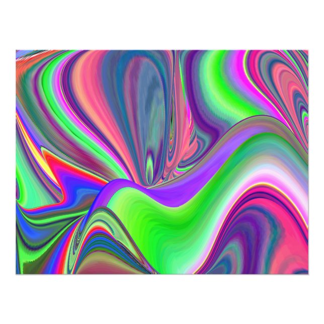 Foto Summersense, Abstrato 3D Rainbowart (Frente)