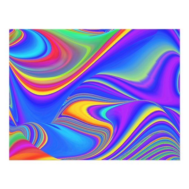 Foto Summersense, Abstrato 3D Rainbowart (Frente)