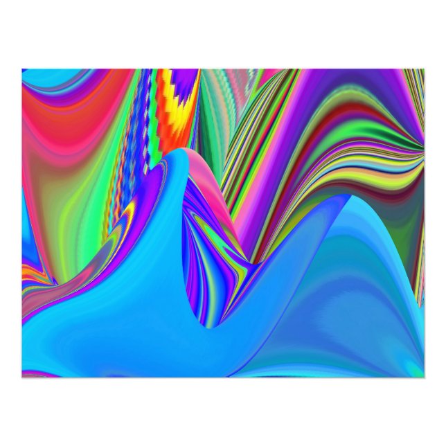 Foto Summersense, Abstrato 3D Rainbowart (Frente)