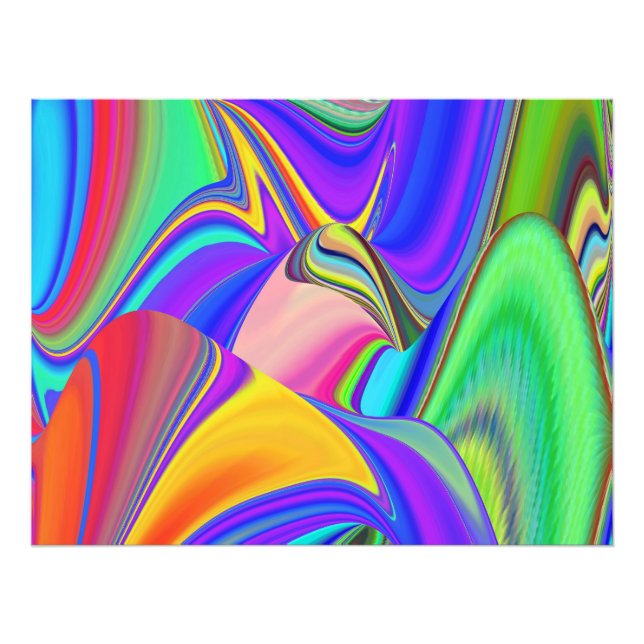 Foto Summersense, Abstrato 3D Rainbowart (Frente)