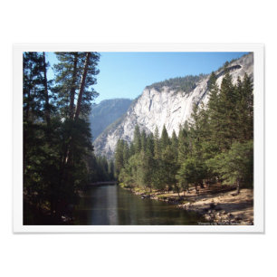 Foto "Sunnyside poster do vale de Yosemite do rio"