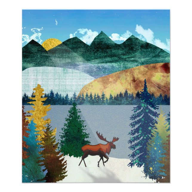 Foto Sunrise Moose (Frente)