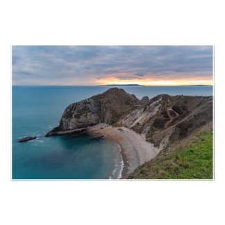 Foto Sunset at Jurrasic Coast, England, UK