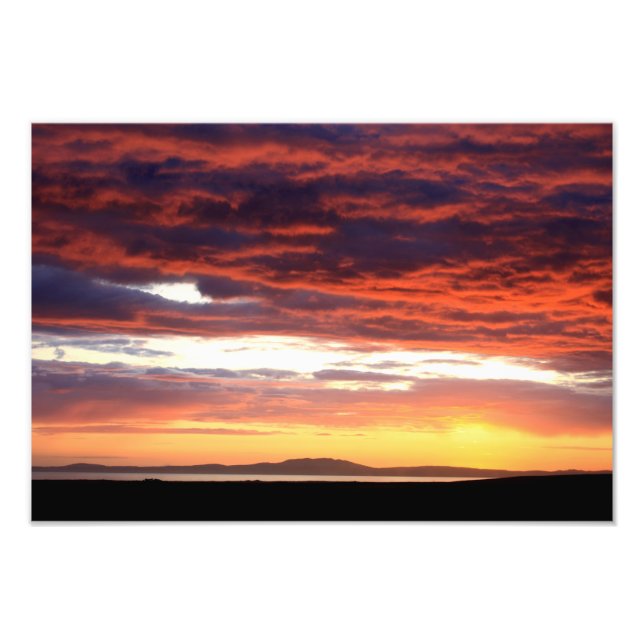 Foto Sunset em Islay, Escócia (Frente)