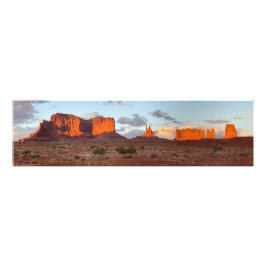 Foto Sunset in Monument Valley