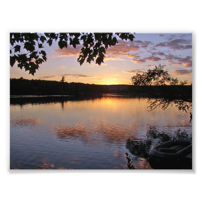 Foto Sunset na Rua do lago. (Frente)