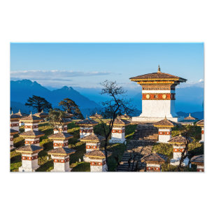 Foto Sunset on Dochula Pass - Butão, Himalaya