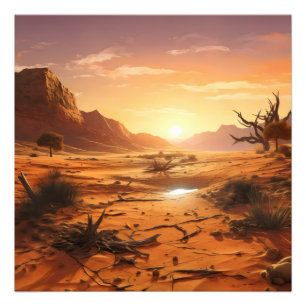 Foto Sunset sobre Deserto