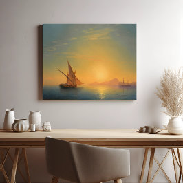Foto Sunset Sobre Ischia, Aivazovsky