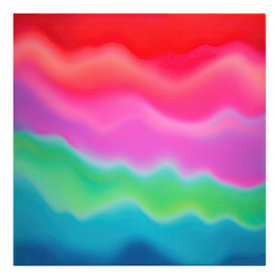 Foto "Sunset Sorbet" Arte Abstrato Colorida