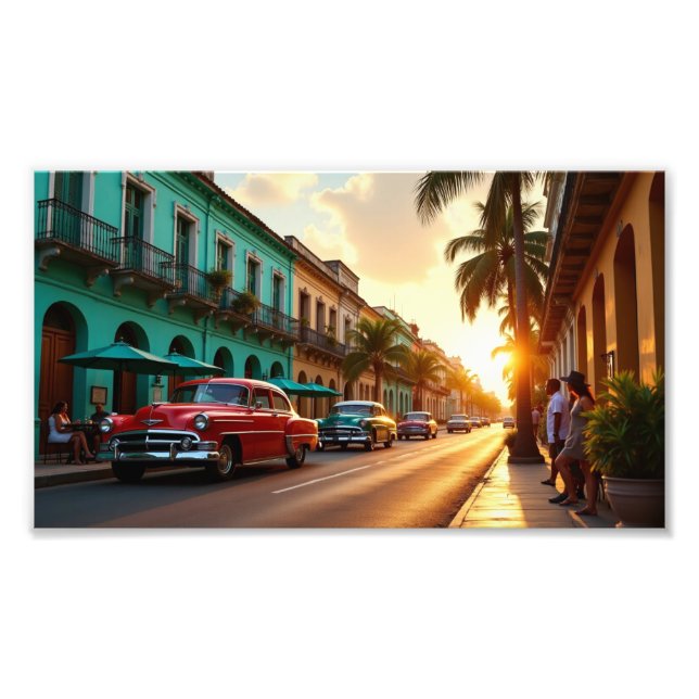 Foto Sunset Stroll in Old Havana (Frente)