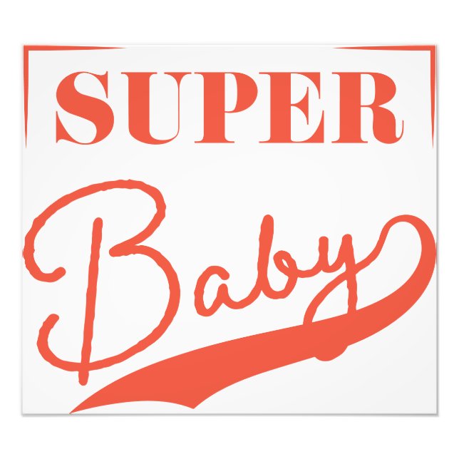 Foto Super Baby (Frente)