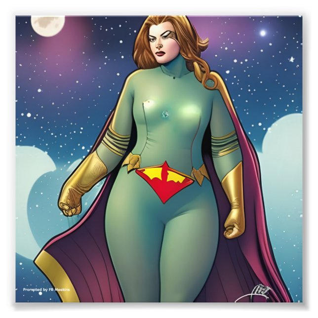 Foto Super-heroína (Frente)