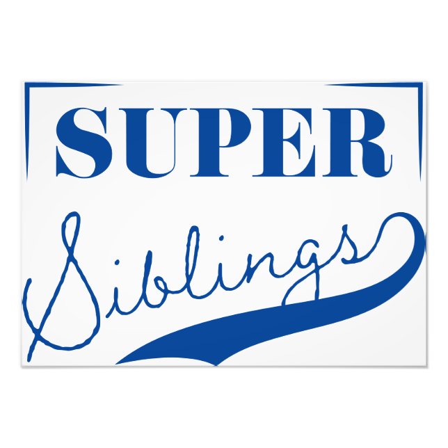 Foto Super Sibling (Frente)