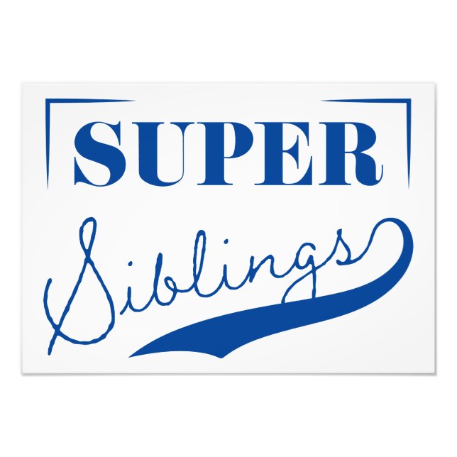 Foto Super Sibling (Frente)