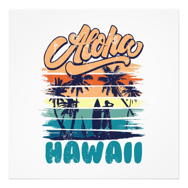 Foto Surf - Aloha Havaí (Frente)