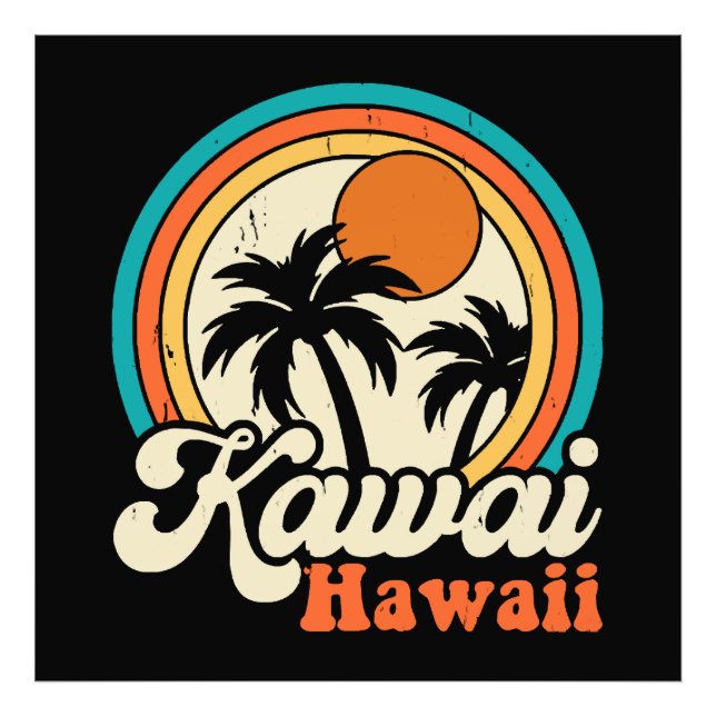 Foto Surfando Kawaii Havaí (Frente)