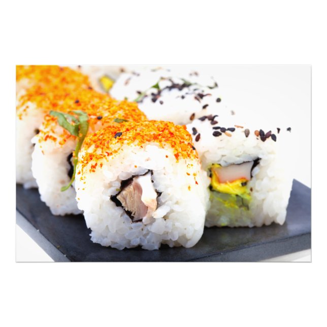 Foto Sushi num prato (Frente)